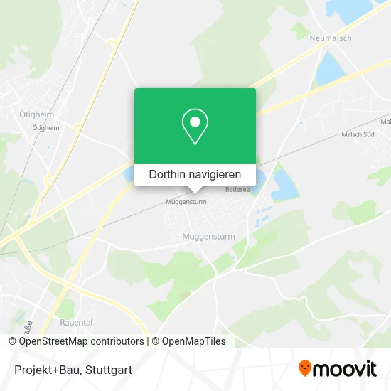 Projekt+Bau Karte