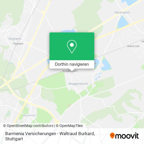 Barmenia Versicherungen - Waltraud Burkard Karte