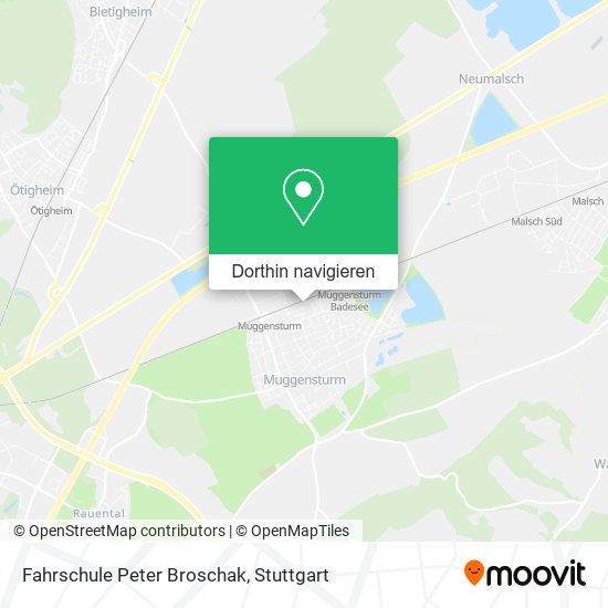 Fahrschule Peter Broschak Karte