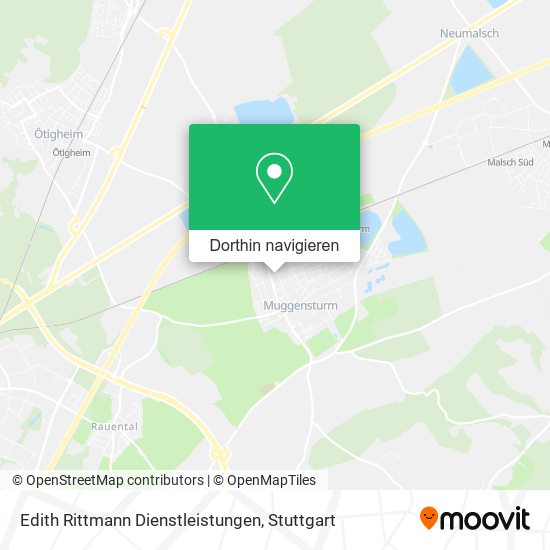 Edith Rittmann Dienstleistungen Karte