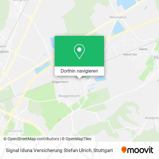 Signal Iduna Versicherung Stefan Ulrich Karte