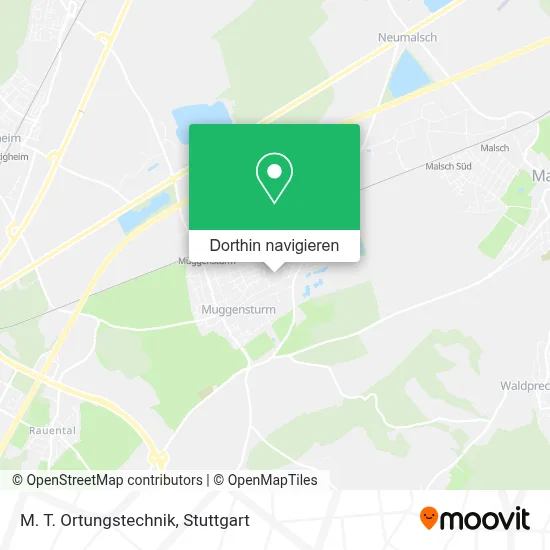 M. T. Ortungstechnik Karte