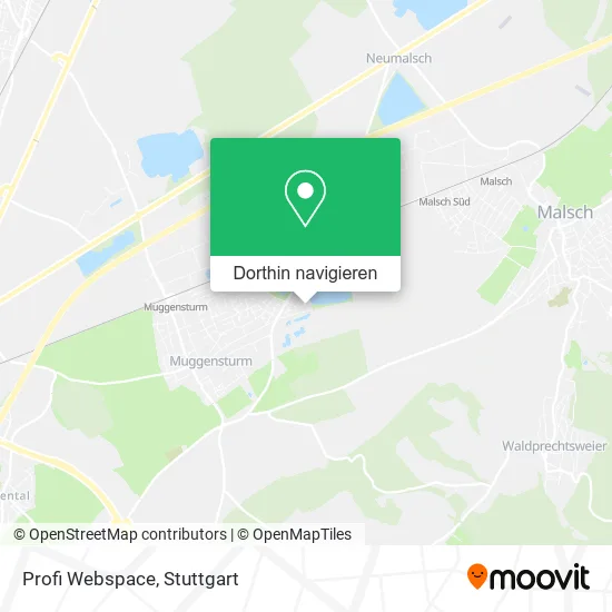 Profi Webspace Karte