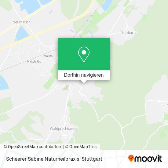 Scheerer Sabine Naturheilpraxis Karte