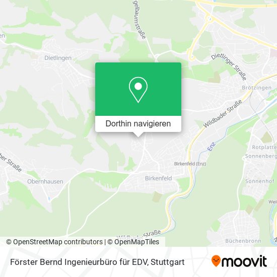 Förster Bernd Ingenieurbüro für EDV Karte