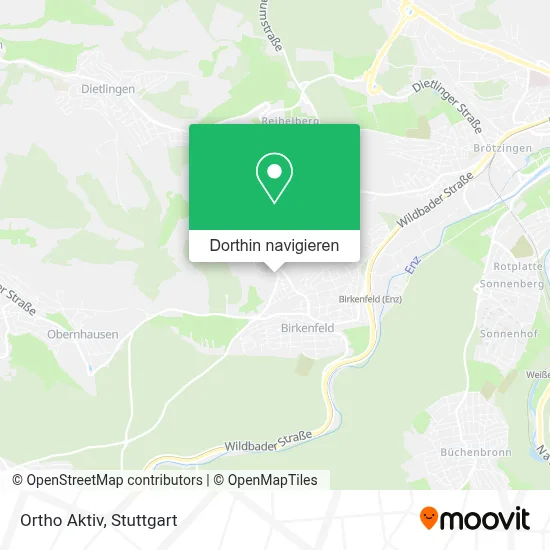 Ortho Aktiv Karte