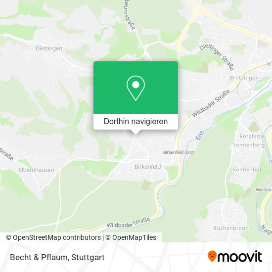 Becht & Pflaum Karte