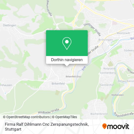 Firma Ralf Dihlmann Cnc Zerspanungstechnik Karte