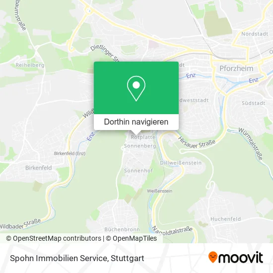 Spohn Immobilien Service Karte