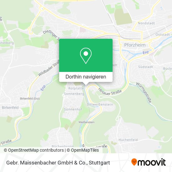 Gebr. Maissenbacher GmbH & Co. Karte