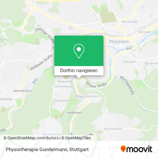 Physiotherapie Gundermann Karte
