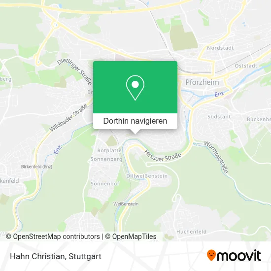 Hahn Christian Karte