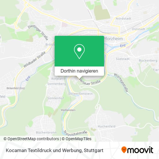 Kocaman Textildruck und Werbung Karte