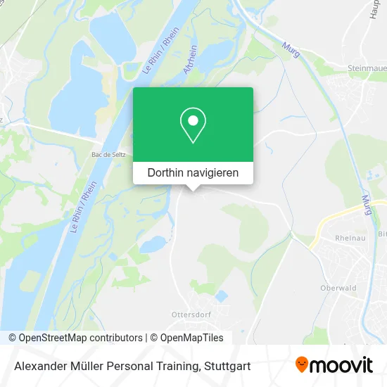 Alexander Müller Personal Training Karte