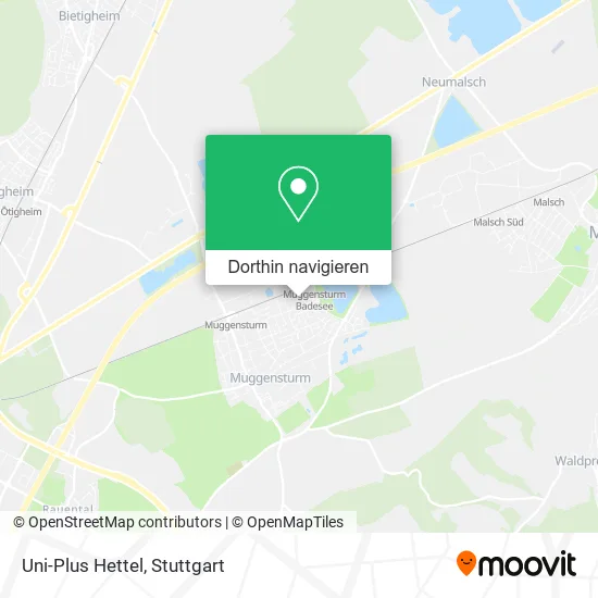 Uni-Plus Hettel Karte