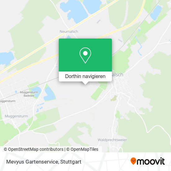 Mevyus Gartenservice Karte