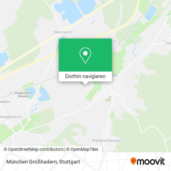 München Großhadern Karte