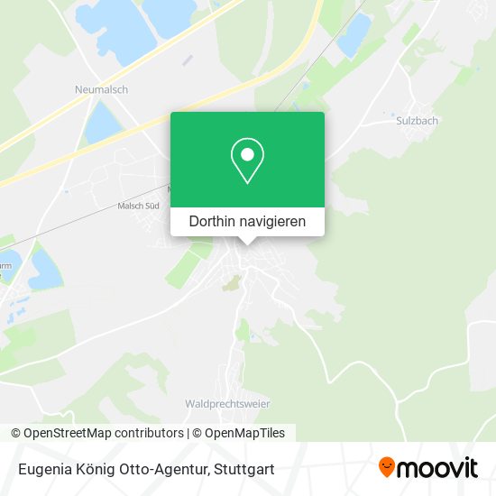 Eugenia König Otto-Agentur Karte