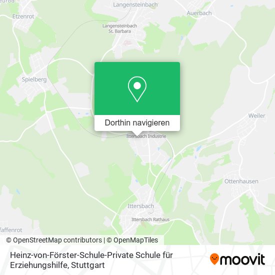 Heinz-von-Förster-Schule-Private Schule für Erziehungshilfe Karte