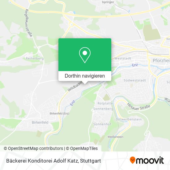 Bäckerei Konditorei Adolf Katz Karte