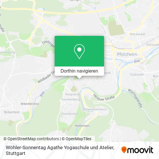 Wöhler-Sonnentag Agathe Yogaschule und Atelier Karte