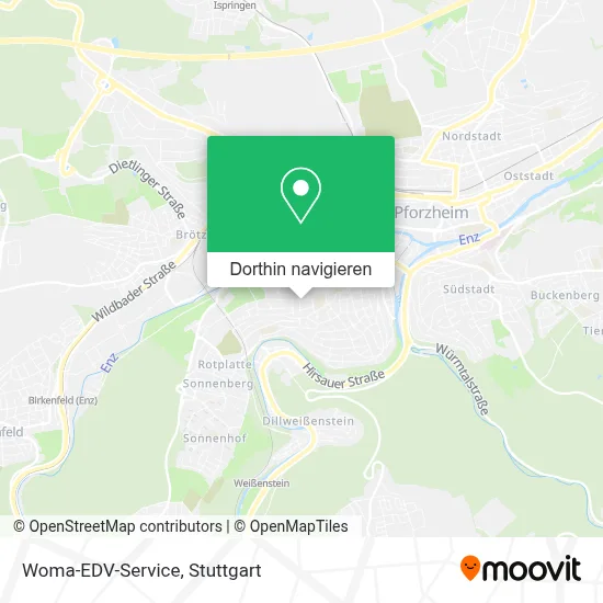 Woma-EDV-Service Karte