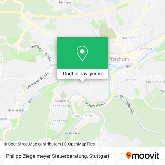 Philipp Ziegelmeyer Steuerberatung Karte