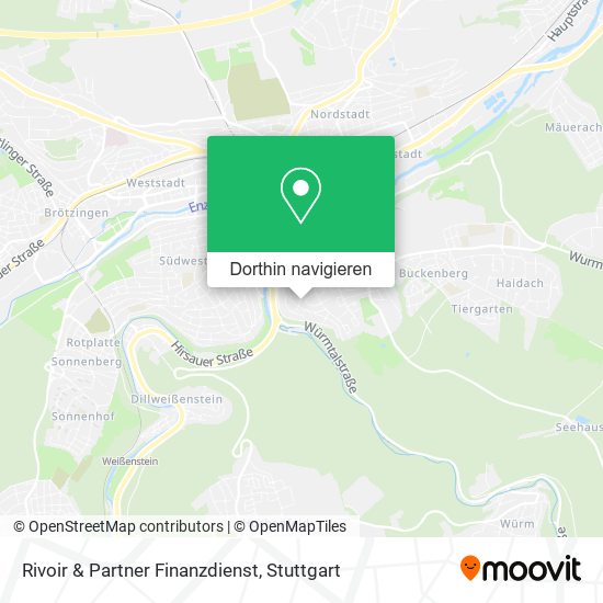 Rivoir & Partner Finanzdienst Karte