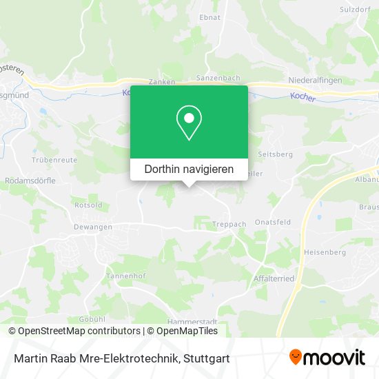 Martin Raab Mre-Elektrotechnik Karte