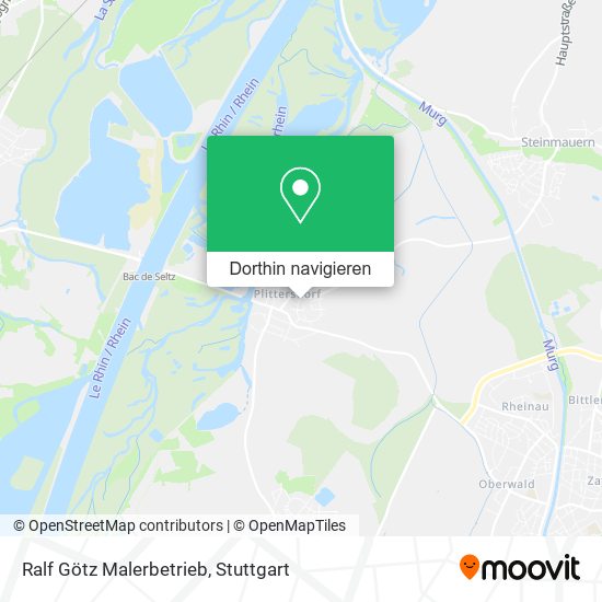 Ralf Götz Malerbetrieb Karte