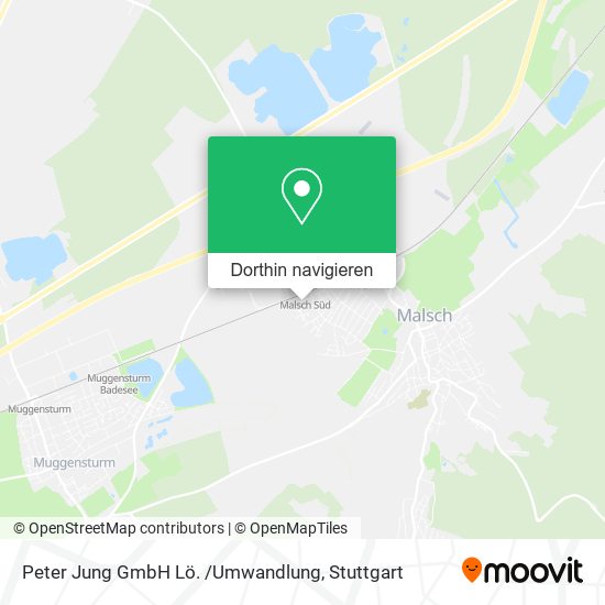 Peter Jung GmbH Lö. /Umwandlung Karte