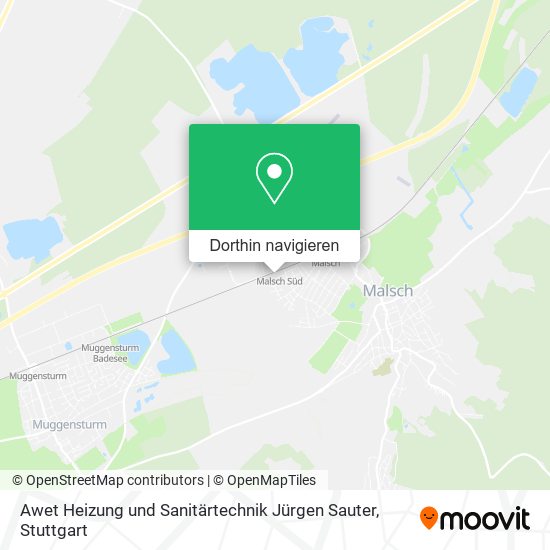 Awet Heizung und Sanitärtechnik Jürgen Sauter Karte