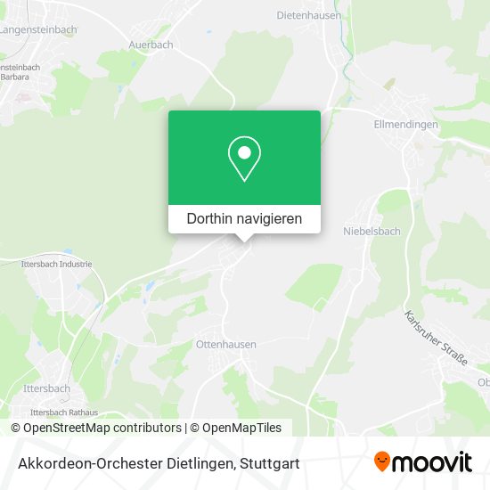 Akkordeon-Orchester Dietlingen Karte