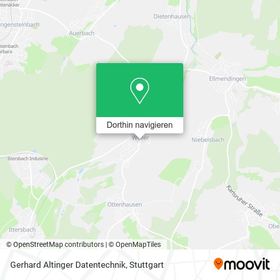 Gerhard Altinger Datentechnik Karte