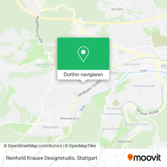 Reinhold Krause Designstudio Karte