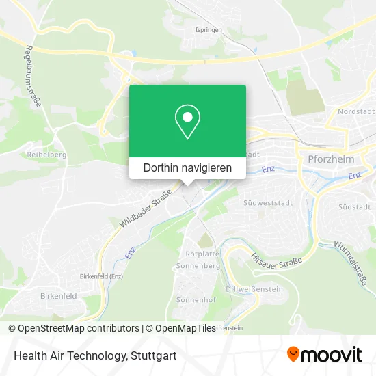 Health Air Technology Karte