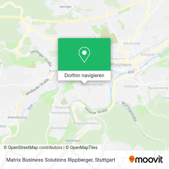 Matrix Business Solutions Rippberger Karte