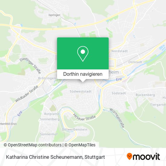 Katharina Christine Scheunemann Karte