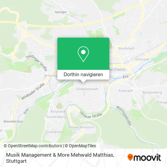 Musik Management & More Mehwald Matthias Karte