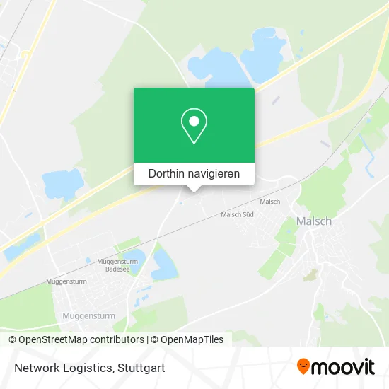 Network Logistics Karte