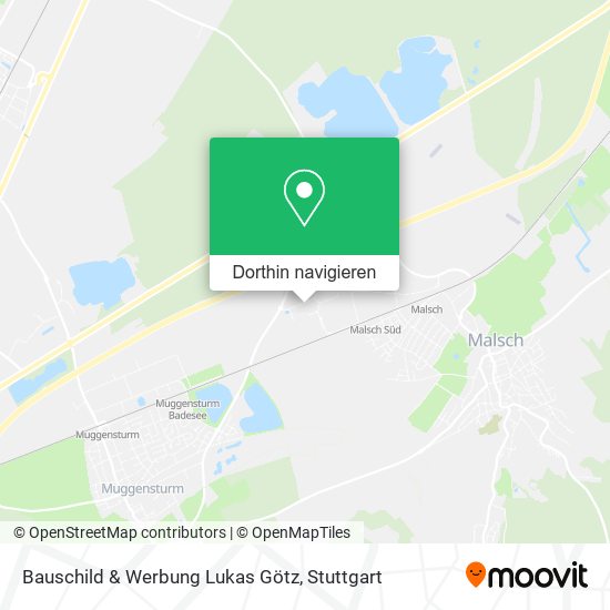 Bauschild & Werbung Lukas Götz Karte