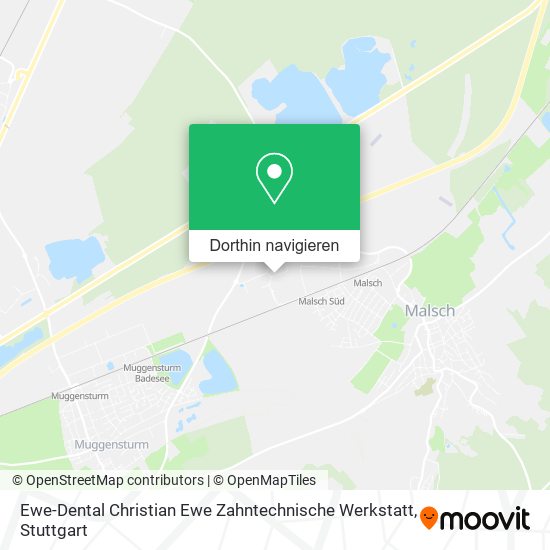 Ewe-Dental Christian Ewe Zahntechnische Werkstatt Karte