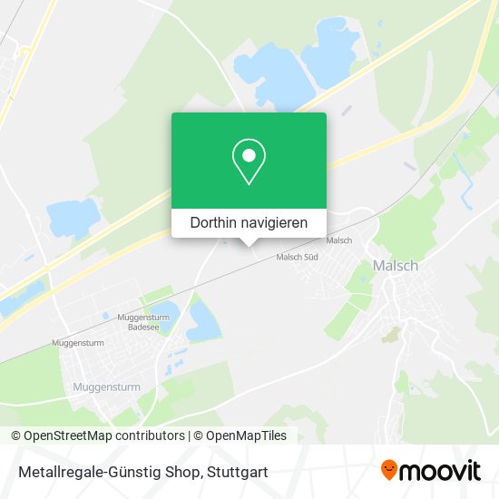 Metallregale-Günstig Shop Karte
