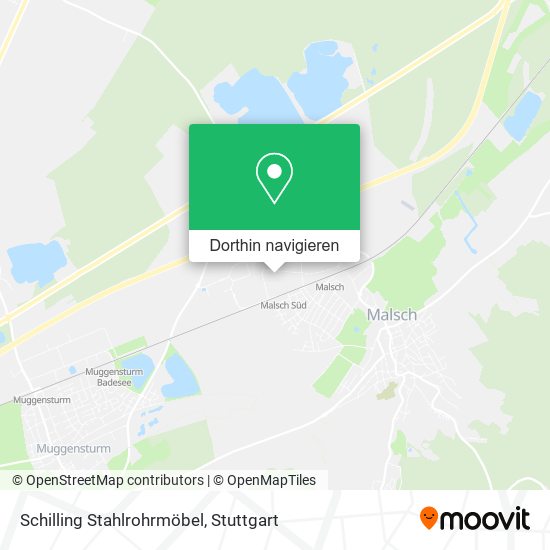 Schilling Stahlrohrmöbel Karte