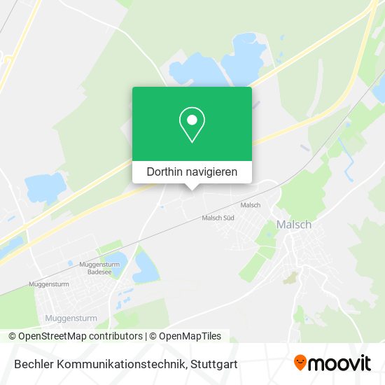 Bechler Kommunikationstechnik Karte
