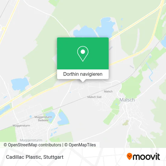 Cadillac Plastic Karte