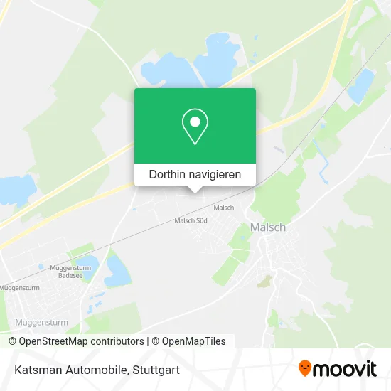 Katsman Automobile Karte