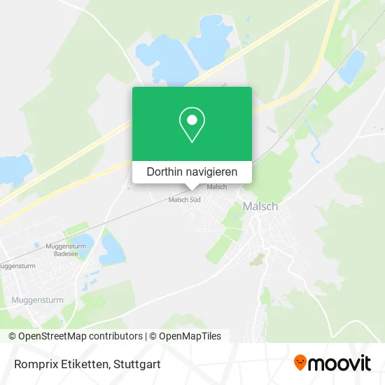 Romprix Etiketten Karte