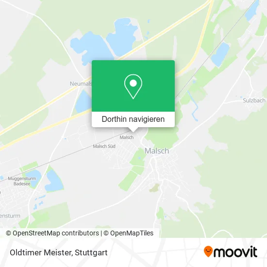 Oldtimer Meister Karte