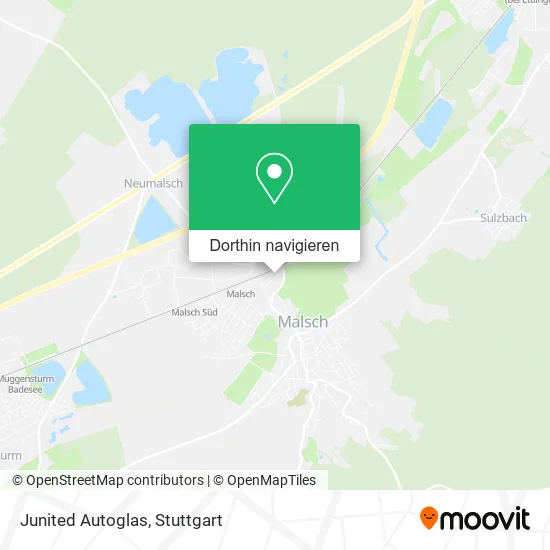 Junited Autoglas Karte